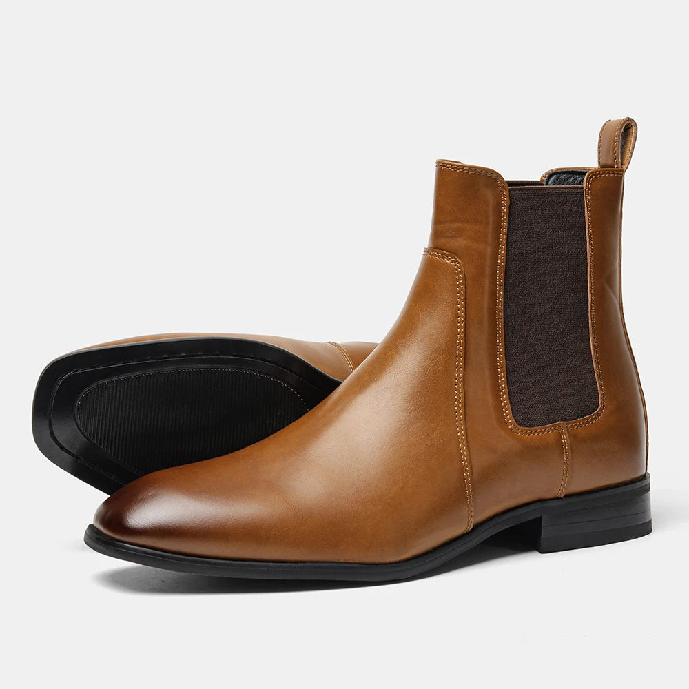 The Wexford — Cognac Chelsea Boot