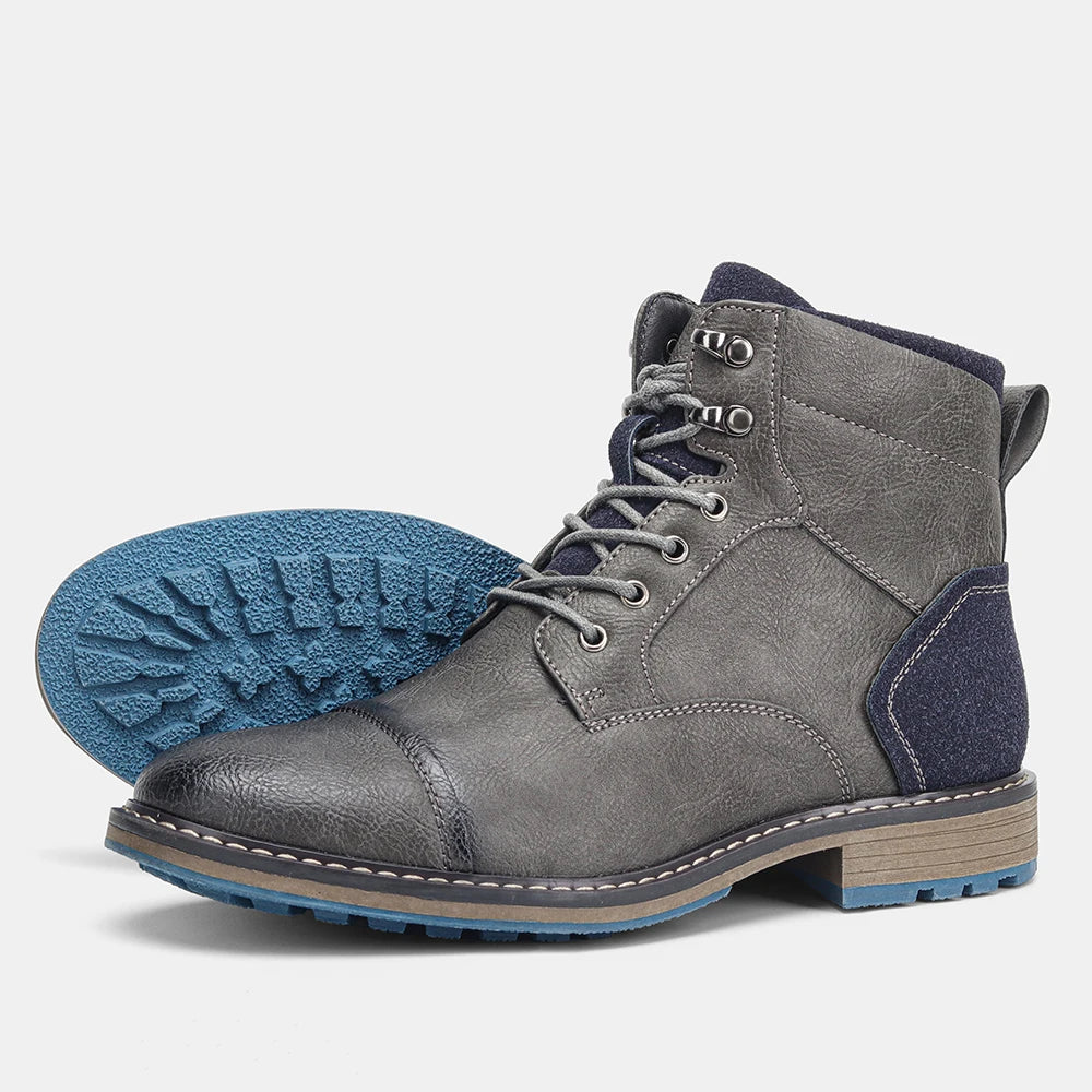 The Garrison — Lace-Up Retro Work Boot