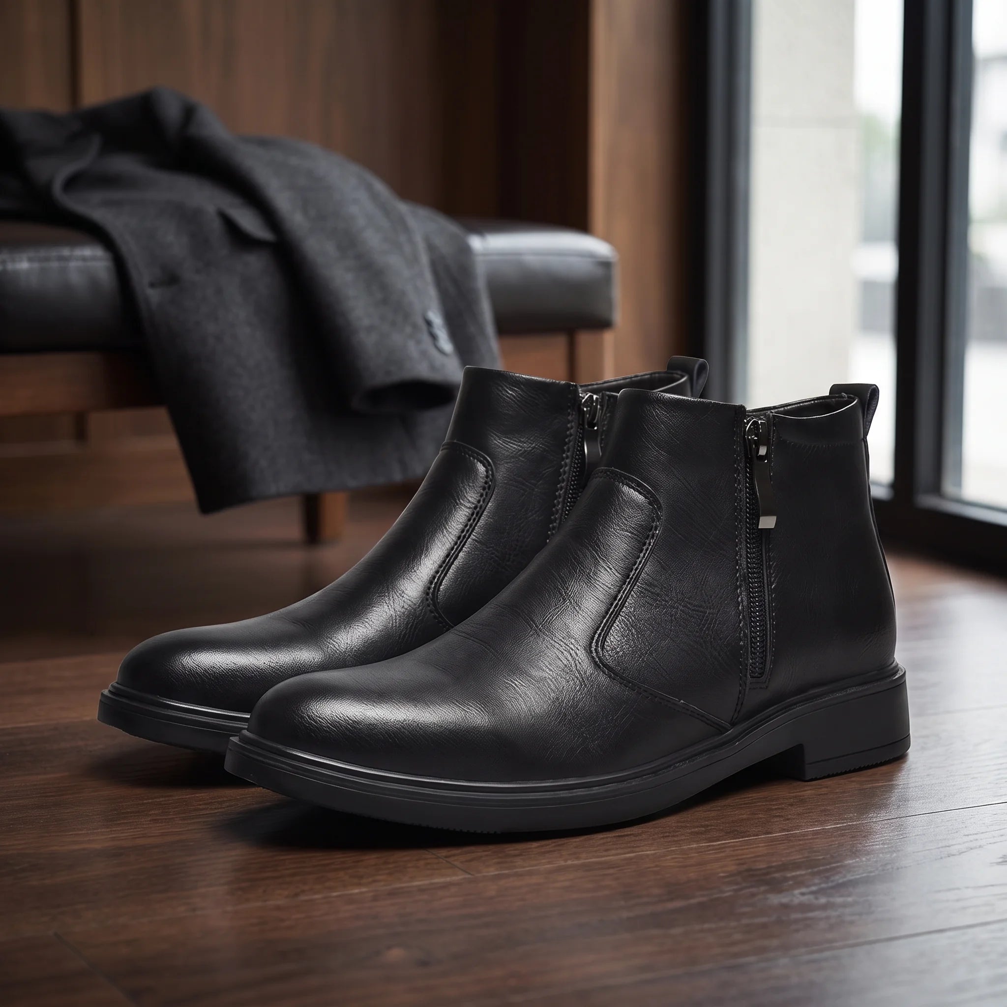 The Whitmore — Zip-Up Ankle Boot